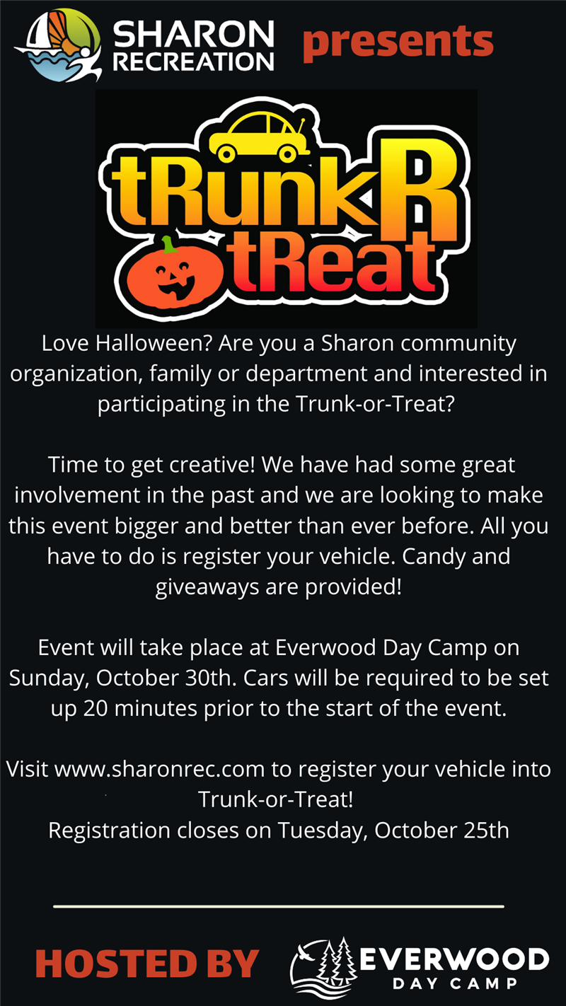Trunk or Treat - Trunks Wanted